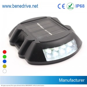 Solar powered LED Aluminum raised pavement Road marker