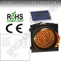 SOLAR TRAFFIC WARNING LAMP 300MM